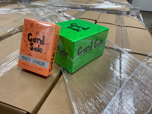 Card Sale will begin shipping next week!